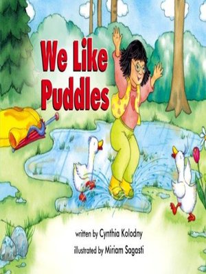 cover image of We Like Puddles